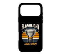 Lampe de Poche Sécurité des Agents de Nuit Coque pour iPhone 17 Pro Max