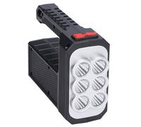 Lampe de poche solaire, lampe de poche portable, lampe de poche multifonctionnelle, lampe de poche d'urgence, lampe de poche de camping