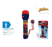 Lampe de poche - Spider-Man - LED - Piles AA - Cordon de sécurité