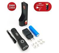 STURM : Lampe torche LED 20W anti coupures de courant 2000 lumen