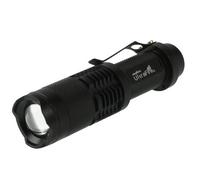 Lampe de poche UltraFire Focus, 3 modes, Cree XM-L T6 LED, lumière blanche, flux lumineux: 700lm, longueur: 11.6cm (noir)