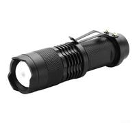 Lampe de poche UV 365 nm en alliage d'aluminium pour détection de scorpion, teigne de chat et vérification fluorescente, lampe torche LED compacte pour le camping et la pêche de nuit (E)