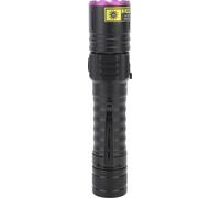 Lampe de poche UV 395nm USB rechargeable Lampe de poche UV portable pour la détection d'urine de chien et de taches d'animaux domestiques