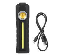 Lampe De Poche Uv Portable Et Robuste Avec Base Magnetique, Respectueuse De L'environnement, Crochet De Levage A 360¡Ã, Pour Table De Travail, Verification De La Torche Ultraviolette