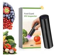 Lampe de poche UV pour examen des légumes, outil de de la sécurité alimentaire, inspecteur UV pour aliments, pour cuisiniers amateurs, voyages, restaurants, hôtels, cuisines, pique-niques
