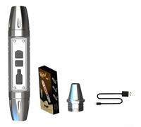 Lampe de poche UV rechargeable 365 nm et 395 nm, 4 modes, lumière d'inspection LED avec gradation en continu pour pierres précieuses, bijoux en jade, test antique, lampe torche en alliage d'aluminium