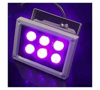 Lampe de polymérisation UV, 30W LED UV Gel lampe de polymérisation angle faisceau lumière ultraviolette 395nm durcissement huile machine d'impression verre encre peinture sérigraphie 3D imprimante(405nm)