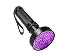 Lampe de polymérisation UV, LED lampe de poche UV ultraviolette Mini 395nm lumière noire détecteur taches d'urine for animaux compagnie chasse(100 lamp beads)