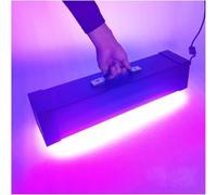 Lampe de polymérisation UV LED pour résine, 365 nm, 395 nm, 405 nm, lumière ultraviolette, soudure PCB, colle, vernis à jet d'encre, peinture, sérigraphie, boîtier de polymérisation DIY (noir 365 nm