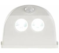 Lampe de porte sans fil à LED avec détecteur - 50 lm - Blanc Luminea