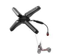 Lampe de position de type X pour scooter compatible avec Ninebot ZT3 PRO / ZT3 PROE Kickscooter Lampe avant en forme de X Phare super lumineux de rechange Accessoires originaux