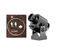Lampe de projecteur publicitaire Lampe de projecteur Logo tête de Porte de Plancher de Magasin modèle de lumière publicitaire avec des Mots(80w Indoor)