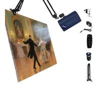 Lampe de Projection Artistique, Planche à Dessin étanche, projecteurs Portables pour Le Dessin, projecteurs intelligents pour Enfants et Adultes, Outils de Bureau pour la Peinture(Blue,0.6m)