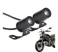 Lampe de projection d'ailes de moto - Lampe LED Angel Shadow, kit de signal décoratif | Projecteur à montage latéral étanche, hauteur de l'emblème d'aile pour une visibilité