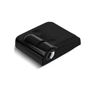 Lampe de projection pour atmosphère de vacances, éclairage de fête, projecteur de photographie d'intérieur portable à piles Noir
