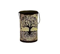 Lampe de projection solaire extérieure, portable, avec poignée en fer creux, peut être accrochée aux tentes de camping, pique-niques, terrasses, utilisée for éclairer l'atmosphère nocturne(1pc)