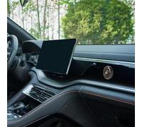 Lampe de ramassage de son RVB à commande vocale avec aromathérapie, ambiance LED et support d'aération de voiture pour améliorer l'atmosphère intérieure du véhicule (pour forêt)