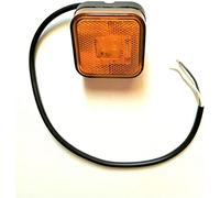 Lampe de recul LED orange pour camion, remorque, camion, voiture