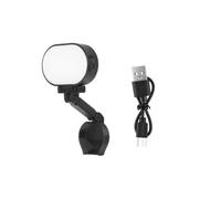 Lampe de Remplissage Dédiée pour Insta360 Luna Ultra Lampe de Beauté à LED Réglable Rechargeable par USB avec Support Flexible pour Insta360 Luna Ultra Accessoires de Caméra d'action