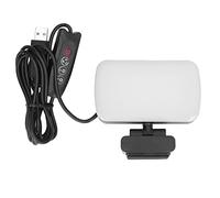 Lampe de Remplissage LED à Clipser, rotative à 360 °, luminosité réglable, alimentée par USB, lumière de vidéoconférence pour Ordinateur Portable, téléphone Portable, Streaming,