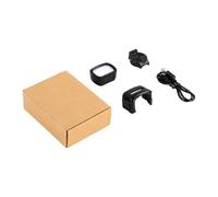 Lampe de Remplissage pour Appareil Photo, LED magnétique compacte avec Trois températures de Couleur et à dégagement Rapide pour Utilisation Vlog Lampe de caméra Portable Lampe vidéo compacte