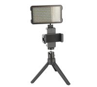 Lampe de remplissage pour tatouage avec support, 3 niveaux de luminosité, anti-éblouissement, clip pour téléphone, objectif polarisé, lampe photographique et vidéo pour tatoueur