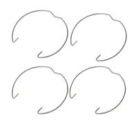Lampe de retenue à la lampe à ressort, 4pcs 35 mm MR11 Clip de bague de retenue, support de bulbe halogène LED en forme de coeur pour la lampe d'éclairage encastré