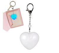 Lampe de Sac à Main - Lampe LED Miniature À Détection Tactile Pour Porte-Clés | Torche De Sac En Forme De Cœur | pour Filles et Femmes, à Dos, à Bandoulière, Portefeuille, Accessoire de, Lumière bleue