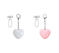 Lampe de sac à main rechargeable en forme de cœur avec LED activée au toucher pour femme, fille, mère