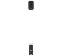 Lampe de salle à manger suspension lampe suspendue LED métal noir réglable en hauteur