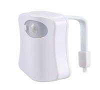 Lampe de salle de bain avec détecteur de mouvement, lampe suspendue, lumière d'ambiance, capteur de mouvement réglable, veilleuse de toilette activée par le mouvement pour décoration de salle de bain