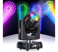 Lampe de scène mobile avec DMX 512, activation par le son, prisme à 16 facettes, 13 pièces, adaptée pour les événements DJ, les fêtes et les clubs.