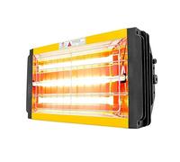 Lampe De Séchage De Peinture De Voiture 1000W, Lampe Infrarouge For Carrosserie De Voiture, Chauffage Halogène Portatif, Lampe Infrarouge À Ondes Courtes(Yellow(SC-001-Y))