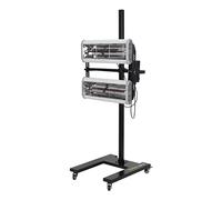 Lampe de séchage de peinture, Lampe De Polymérisation De Peinture À Infrarou À Ondes Courtes, 2600w, Sèche-pâtisserie, Chauffa For Cabine De Pulvérisation De Voiture