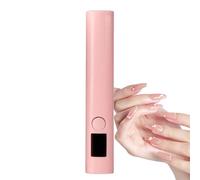 Lampe de sèche-ongles dirigée par UV, vernis à ongles gel -Chick -Recking -UV -UV Manucure -Light rechargeable | Lampe de sèche-ongles avec batterie de 250 mAh, charge C de type C pour