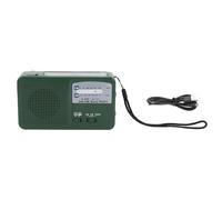 Lampe De Secours ExtéRieure En Plastique, Radio à Manivelle, GéNéRation D'éLectricité, Lampe De Poche Multifonction, Chargement De TéLéPhone Portable