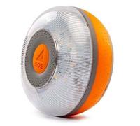 Lampe de secours pour voiture flash led sos v16/ homologuée/ base magnétique/ géolocalisable/ à piles a