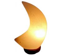 Lampe de Sel Croissant de Lune blanche