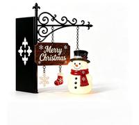 Lampe de Serre-Livres de Noël Rechargeable USB, Mini Lumière pour Étagère | LED 7 Couleurs avec Télécommande et Tactile, Lampe Décorative de Noël, Cadeau pour Amateurs de Livres