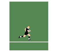 Lampe de signalisation Affiche Minimaliste Moderne Représentant Un Athlète, Un Basket-ball, Une Boxe, Des Amateurs De Sport, Sans Cadre, Peintures Sur Toile, Décoration D'intérieur(J,40x60cm)
