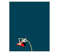 Lampe de signalisation Affiche Minimaliste Moderne Représentant Un Athlète, Un Basket-ball, Une Boxe, Des Amateurs De Sport, Sans Cadre, Peintures Sur Toile, Décoration D'intérieur(M,60X90cm)