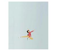 Lampe de signalisation Affiche Minimaliste Moderne Représentant Un Athlète, Un Basket-ball, Une Boxe, Des Amateurs De Sport, Sans Cadre, Peintures Sur Toile, Décoration D'intérieur(P,50x70cm)