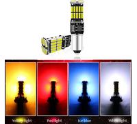 Lampe de signalisation Ba9s -4014-26smd Super Bright Led Wide Display Light Bulb License Plate Reading Red light_ One Pack