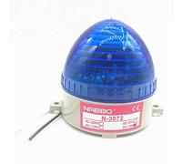 Lampe de signalisation bleue industrielle de la tour de signalisation de l'ampoule d'avertissement LED bleue à DEL continue (N-3072 12V CC)