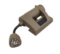 Tarnnetz Lampe de casque pour utilisateurs d'équipement tactique, Sport_Helmet, LED, 4 modes de sortie, compatible avec Ops Core et adaptateur de rail ARC