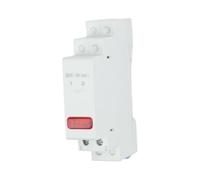 Lampe de signalisation LED 230 V pour montage sur rail DIN | Cette lampe LED lumineuse offre une indication visuelle claire de l'état pour les panneaux de commande industriels et les