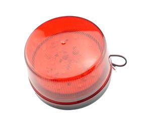 Lampe de signalisation LED 24 V de marque Schartec pour porte de garage et motorisation de portail - Feu de signalisation - Feu clignotant - témoin lumineux