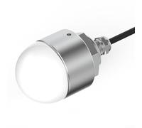 Lampe de signalisation LED 30 mm tricolore rouge/jaune/vert IP67 étanche en alliage d'aluminium pour machines industrielles, machines à outils CNC, tableaux de commande (12 V)