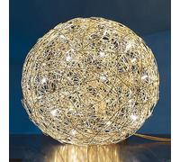 Lampe de sol Fil de Fer F Ø100cm cable 12V 170cm gold/cable 220-240V 100cm