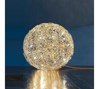 Lampe de sol Fil de Fer F Ø30cm cable 12V 170cm gold/cable 220-240V 100cm